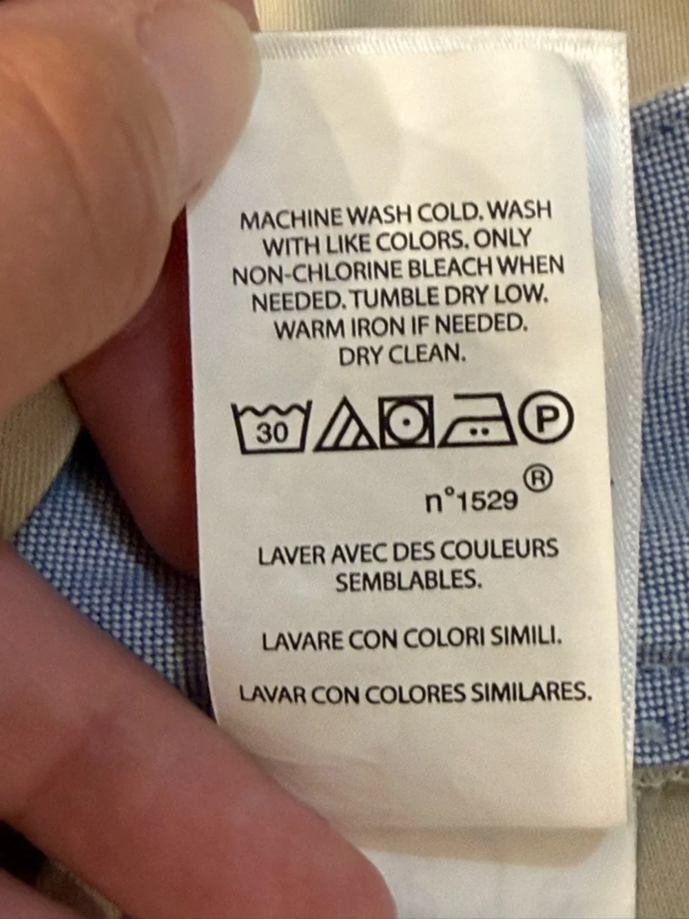 Polo Ralph Lauren Men’s Stretch Classic Fit Chino Pants Khacki Tan 34x30 Flat